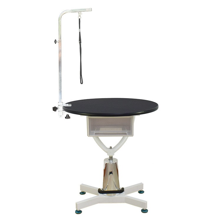 Hydraulic Round Table Alagang Hayop Grooming Table